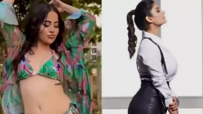 Anveshi Jain and Urfii Javed